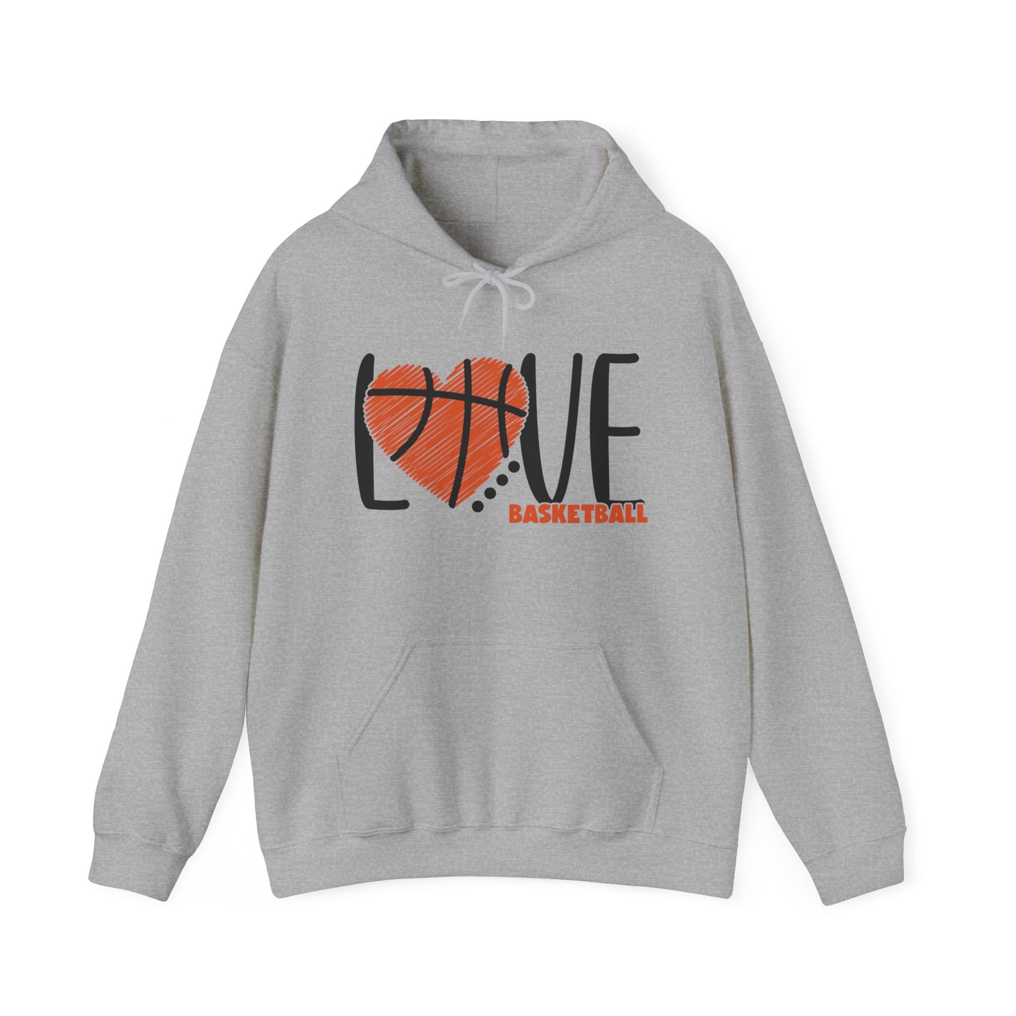 Love Basketball Unisex Heavy Blend™ Hooded Sweatshirt