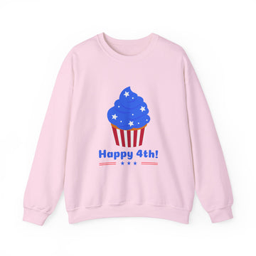 HAPPY 4TH CREWNECK UNISEX SWEATSHIRT