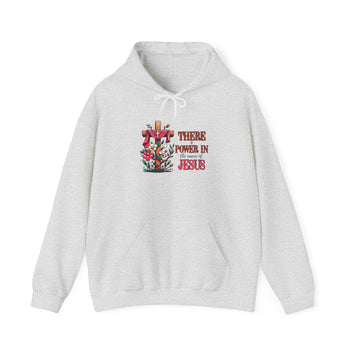 There is Power In The Name Of Jesus Unisex Heavy Blend™ Hooded Sweatshirt