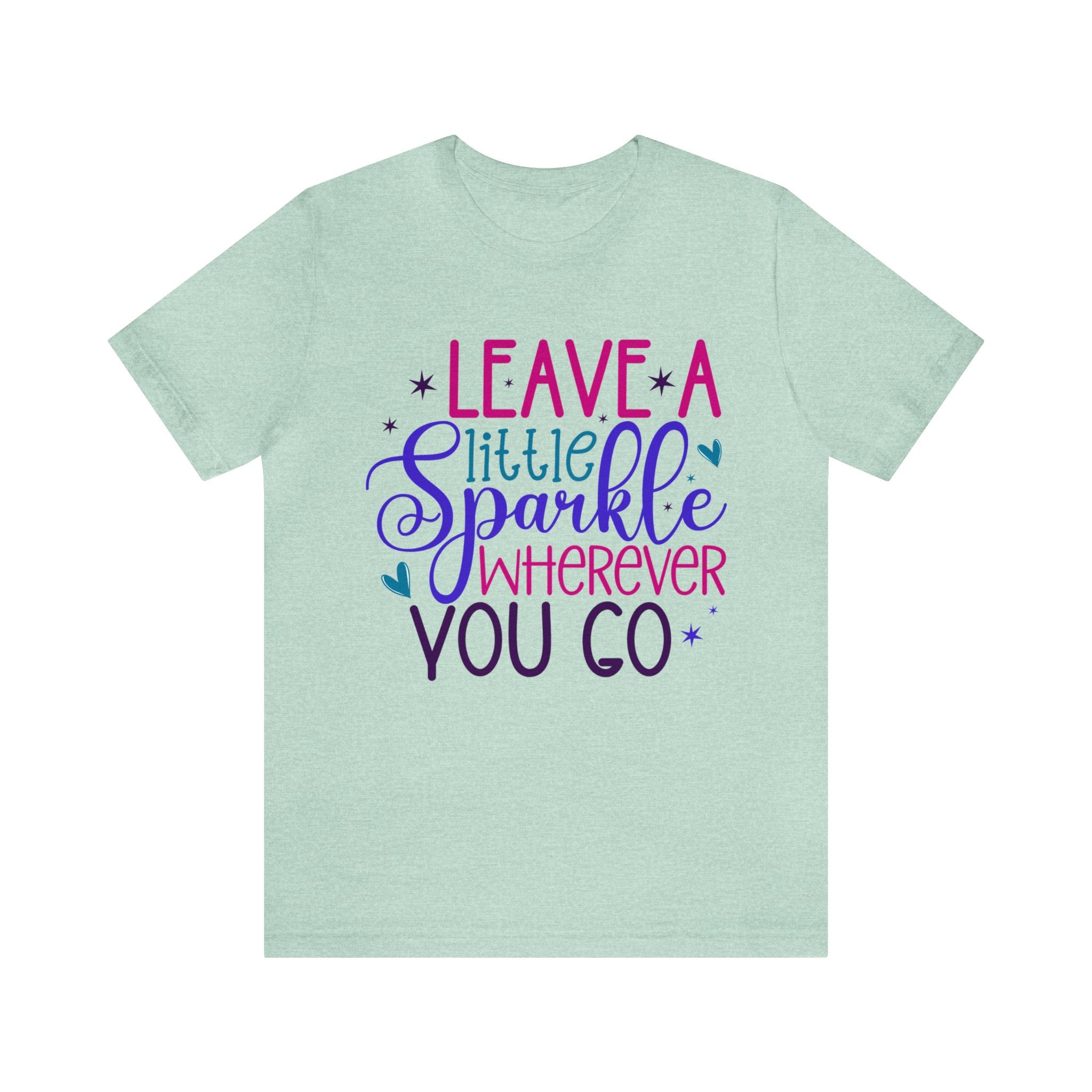 Leave A Little Sparkle Unisex Jersey Short Sleeve Tee