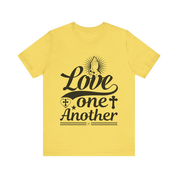 Love One Another Unisex Jersey Short Sleeve Tee