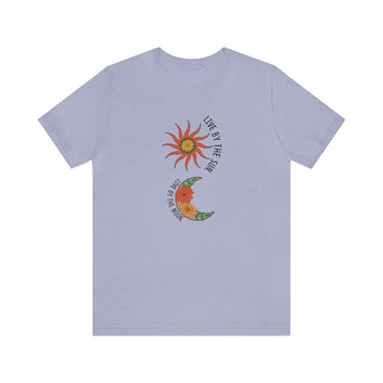 Live By The Sun Love By The Moon Unisex Jersey Short Sleeve Tee