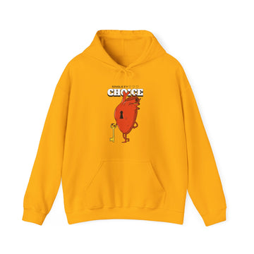 SINGLE BY CHOICE BLEND HOODED SWEATSHIRT