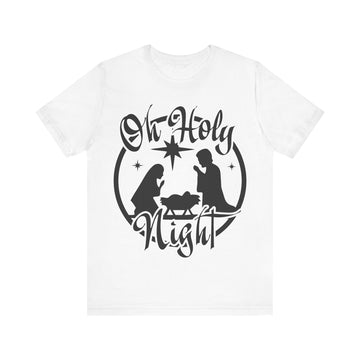 Oh Holly Night Unisex Jersey Short Sleeve Tee