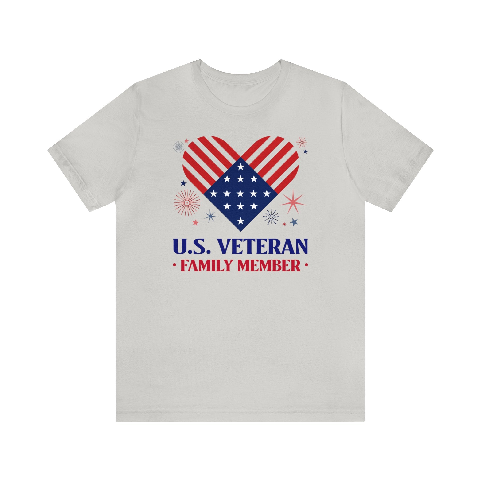 U.S. VETERAN · FAMILY MEMBER ·UNISEX TEE