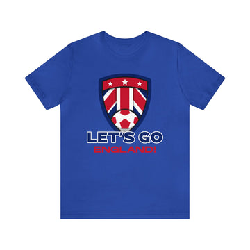 Lets GO ENGLAND Unisex Jersey Short Sleeve Tee