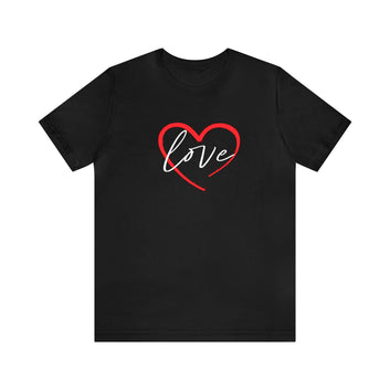 LOVE Unisex Jersey Short Sleeve Tee
