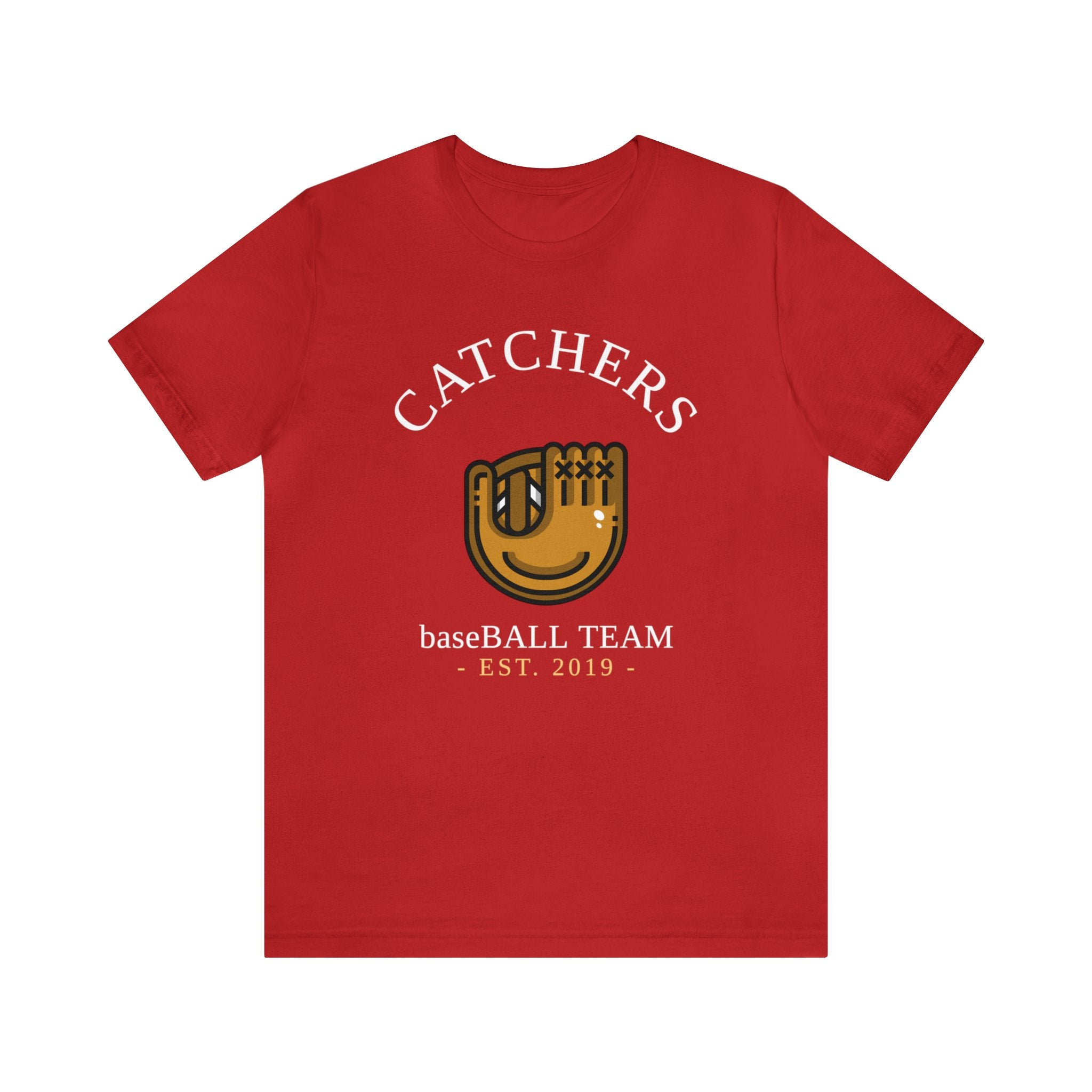 CATCHERS BASEBALL TEAM UNISEX T-SHIRT