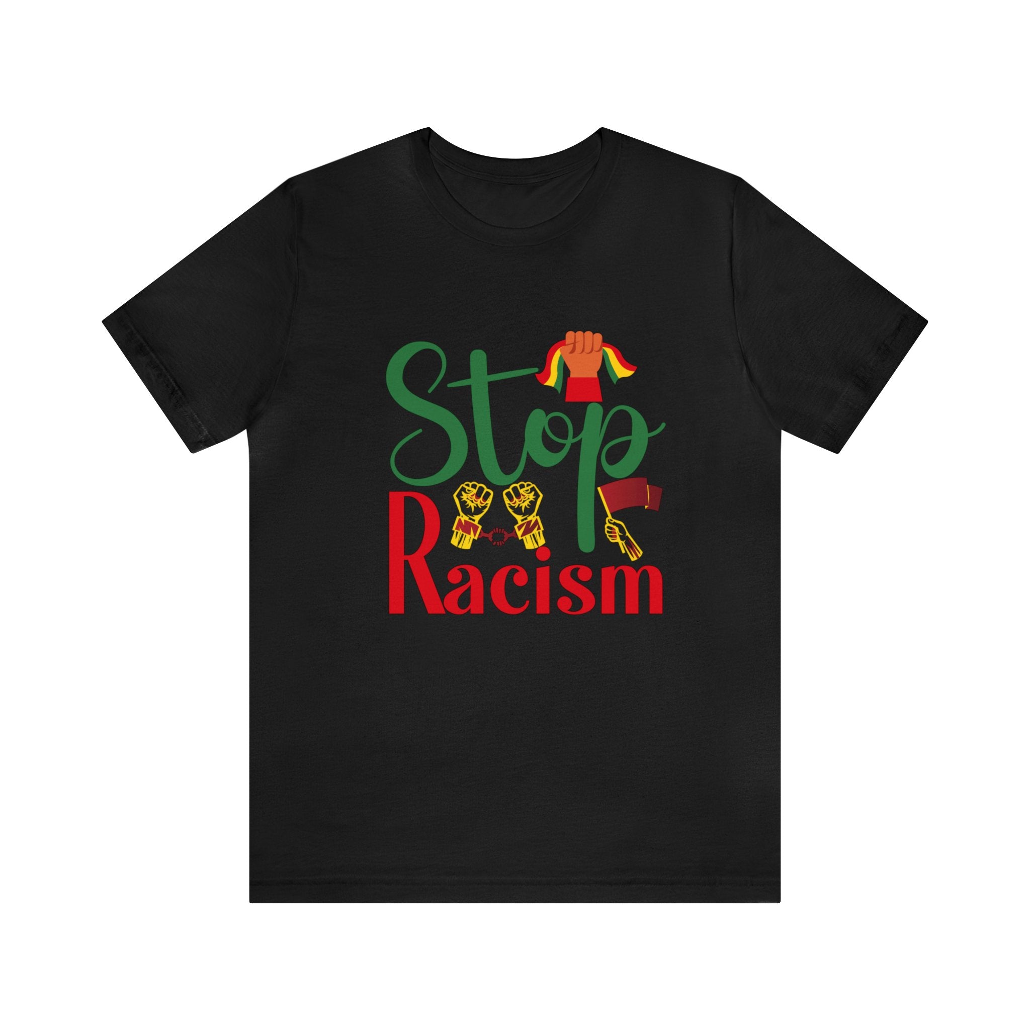 Stop Racism Unisex Jersey Short Sleeve Tee