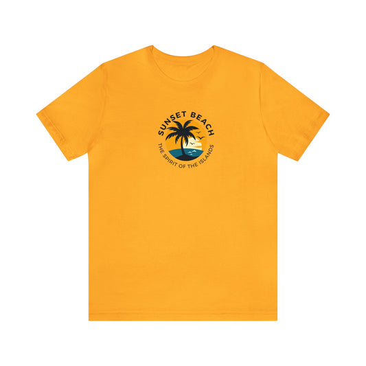 Sunset Beach Unisex Jersey Short Sleeve Tee