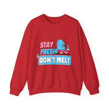 STAY FRESH DON'T MELT BLEND CREWNECK SWEATSHIRT