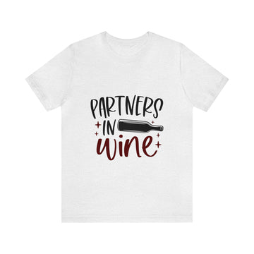 PARTERN IN WINE UNISEX TEE SHIRT