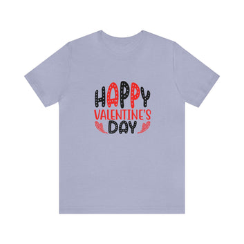 Happy Valentines Day Unisex Jersey Short Sleeve Tee