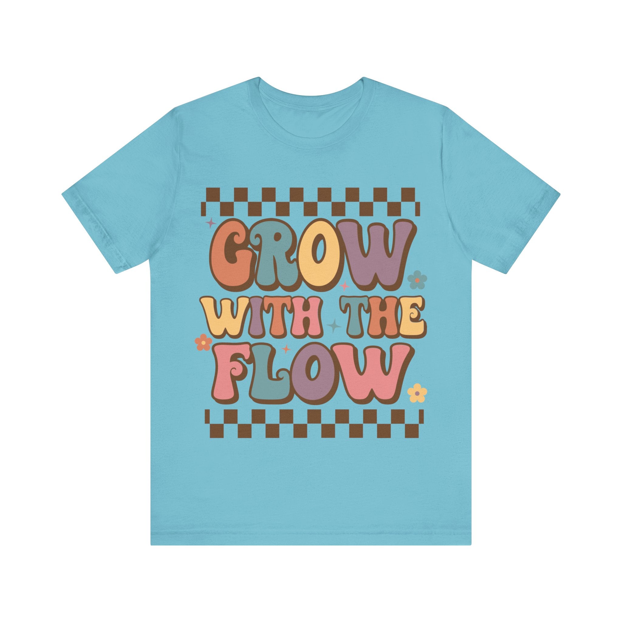 Go With The Flow Unisex Jersey Short Sleeve Tee