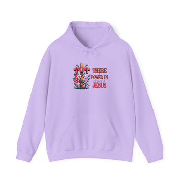 There is Power In The Name Of Jesus Unisex Heavy Blend™ Hooded Sweatshirt