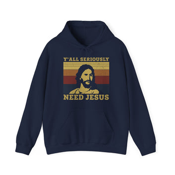 You All Need Jesus Unisex Heavy Blend™ Hooded Sweatshirt