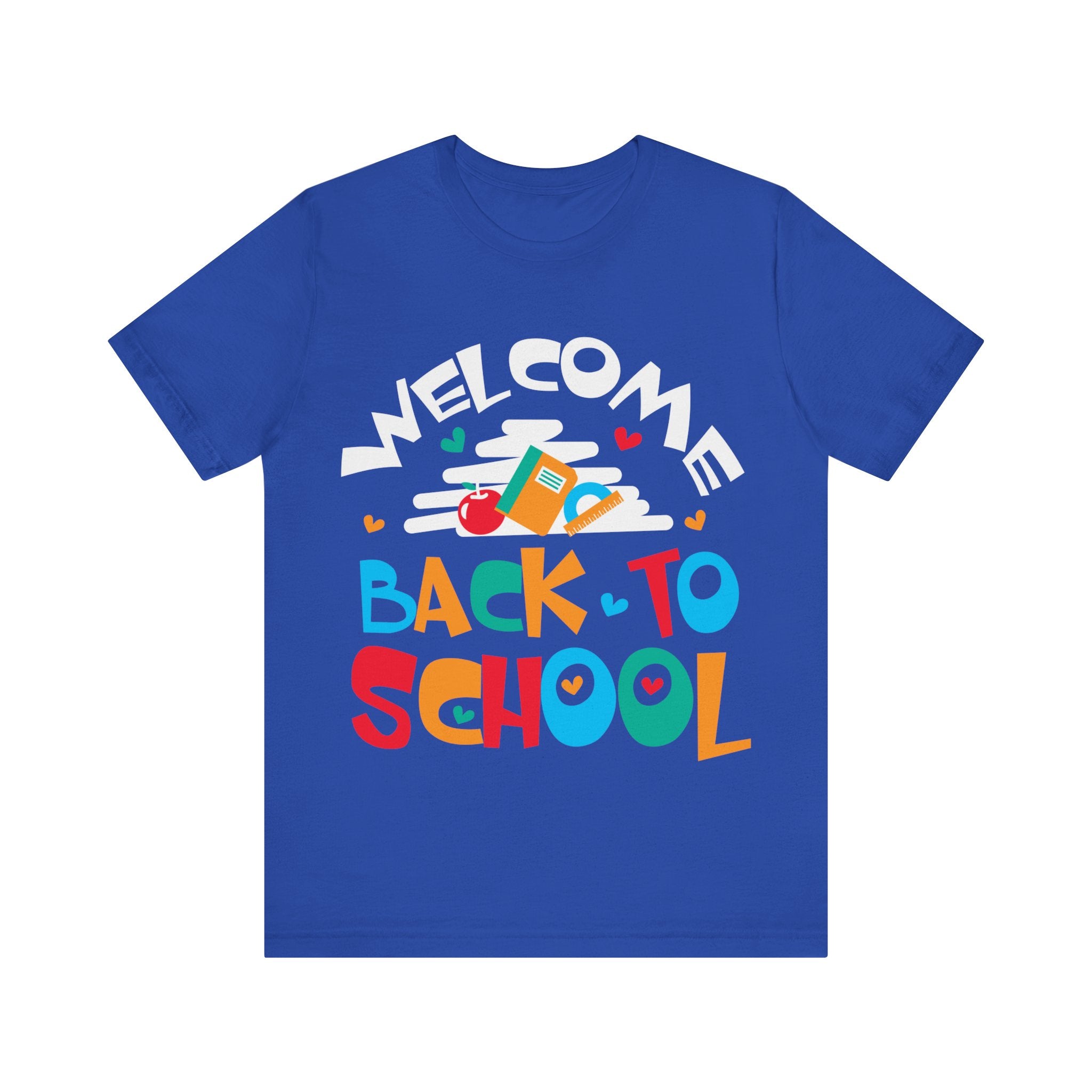 Welcome Back To School Unisex Jersey Short Sleeve Tee