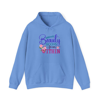 Beauty Blooms From Within Unisex Heavy Blend™ Hooded Sweatshirt