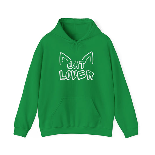 CAT LOVER UNISEX HOODED SWEATSHIRT