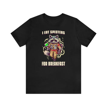 I EAT SPECTERS FOR BREAKFAST MEN JERSEY T-SHIRT