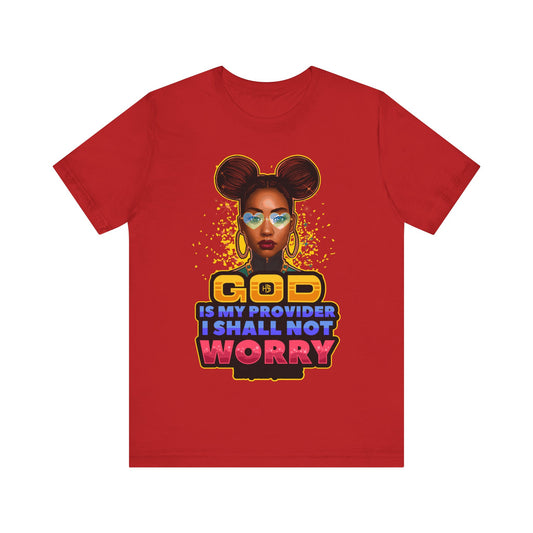 God Is My Provider Unisex Jersey Short Sleeve Tee