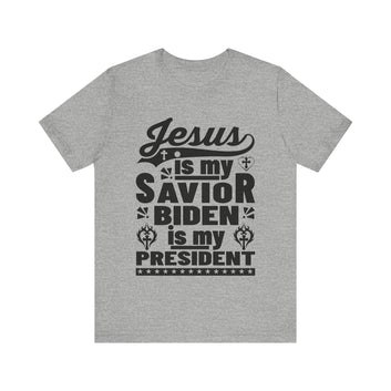 Jesus Is My Saviour Unisex Jersey Short Sleeve Tee