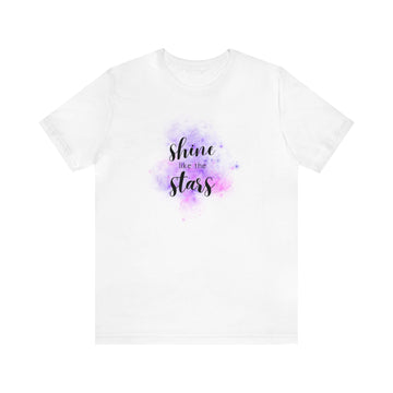 SHINE LIKE THE STARS Unisex Jersey Short Sleeve Tee
