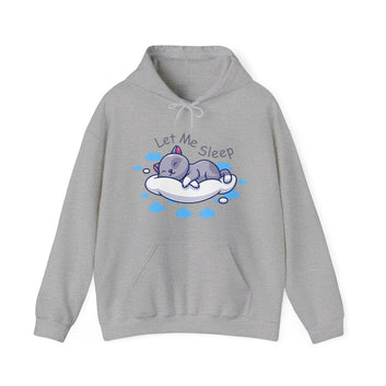 LET ME SLEEP UNISEX™ HOODED SWEATSHIRT