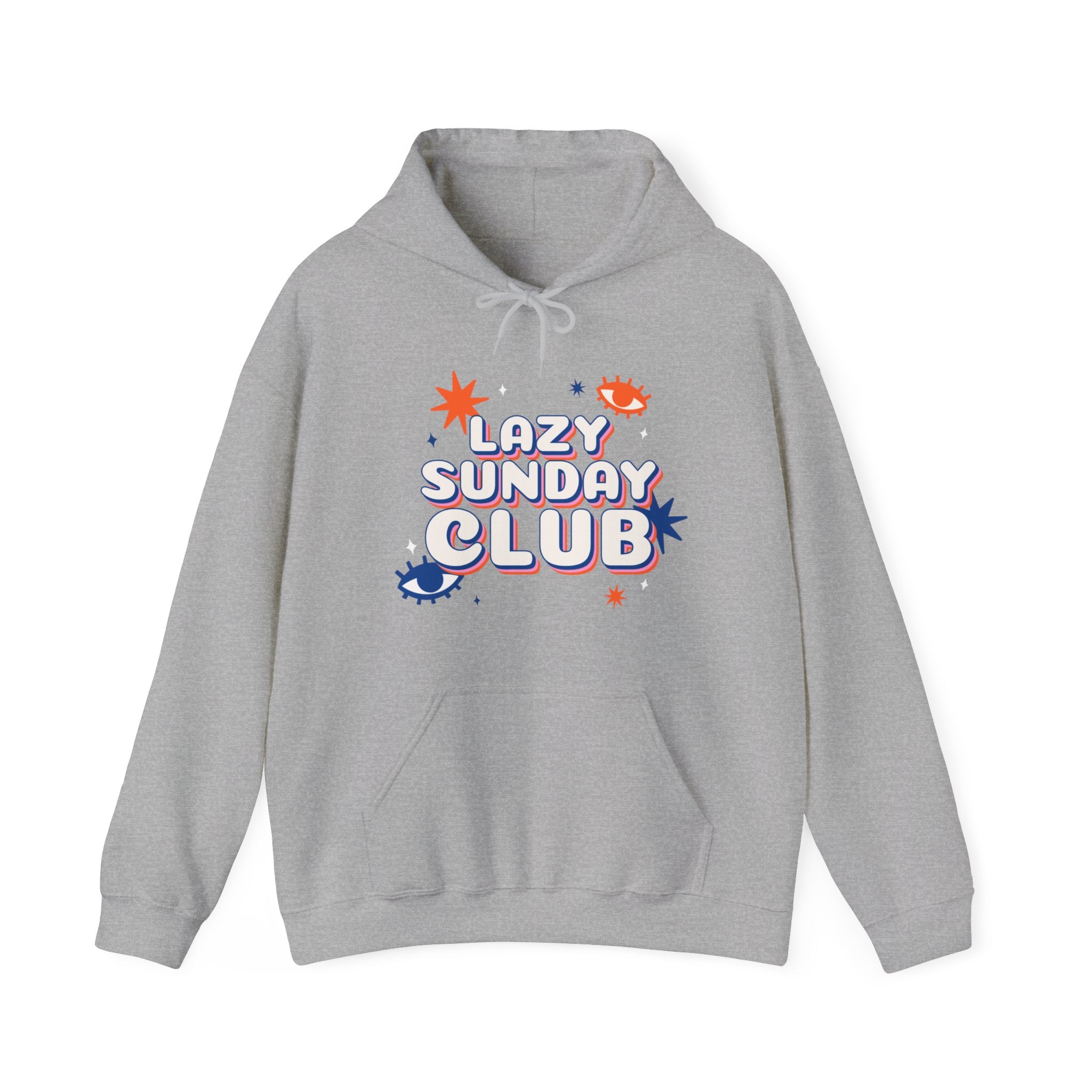 LAZY SUNDAY CLUB UNISEX BLEND HOODED SWEATSHIRT