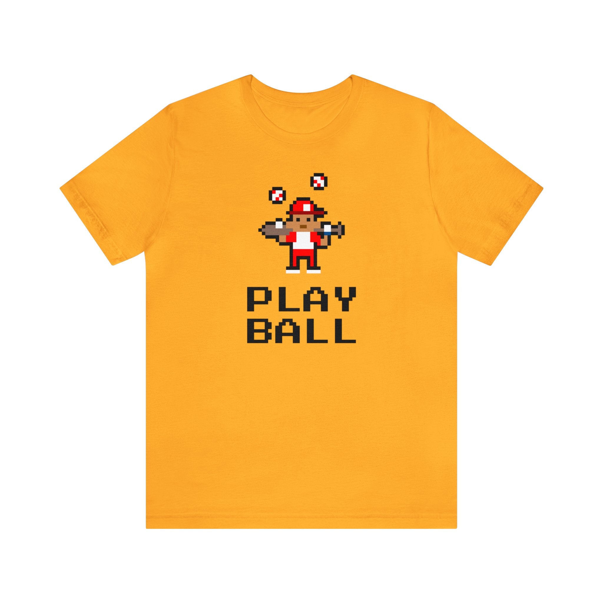 PLAYBALL UNISEX JERSEY T-SHIRT