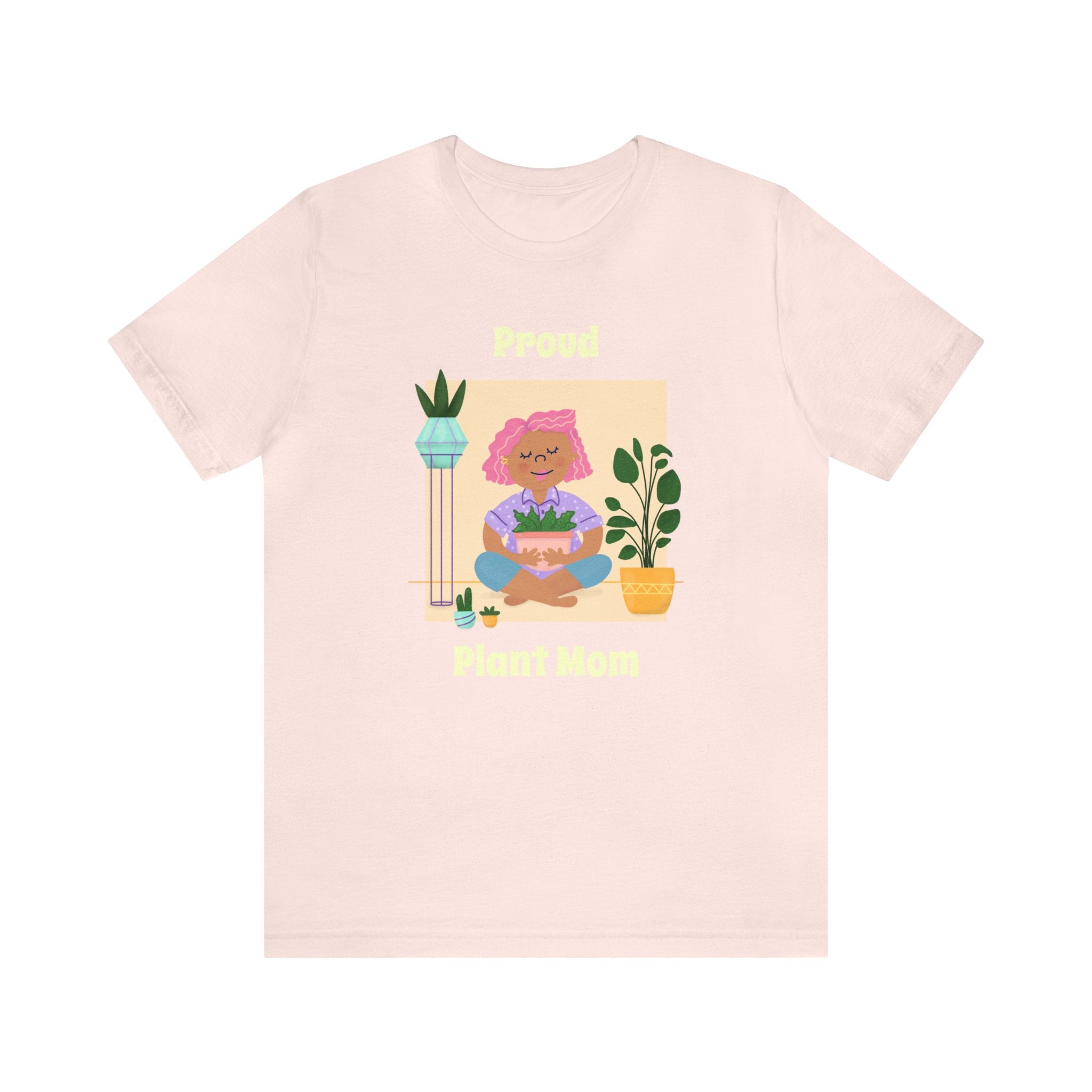 PROUD PLANT MOM WOMEN JERSEY TEE