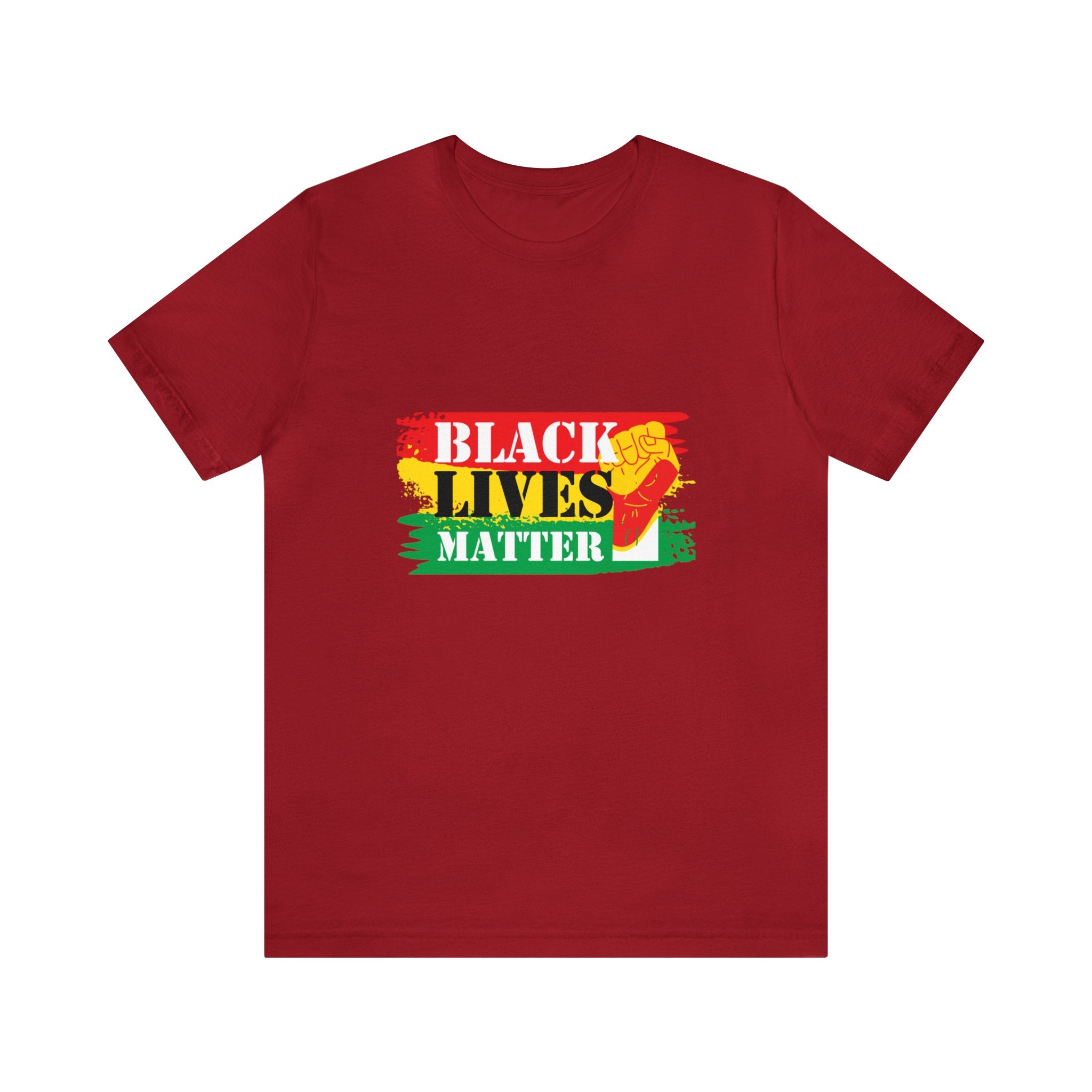 Black Lives Matter Unisex Jersey Short Sleeve Tee