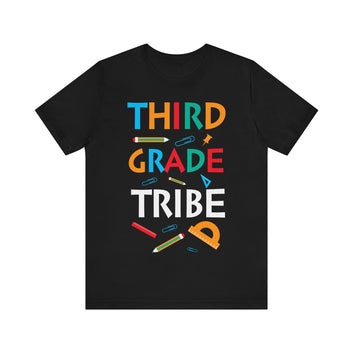 Third Grade Tribe Unisex Jersey Short Sleeve Tee