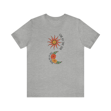 Live By The Sun Love By The Moon Unisex Jersey Short Sleeve Tee