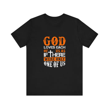 God Love Us Unisex Jersey Short Sleeve Tee