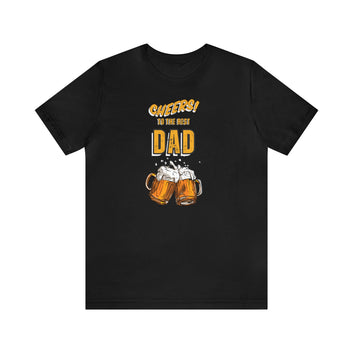 CHEERS TO THE BEST DAD JERSEY TEE-SHIRT