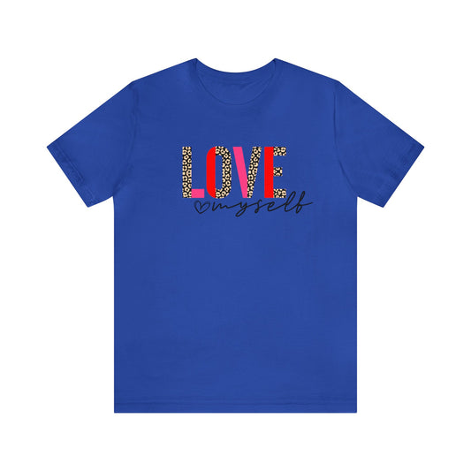 LOVE Myself Unisex Jersey Short Sleeve Tee