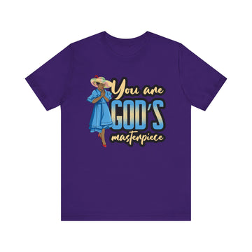 You Are Gods Master Piece Unisex Jersey Short Sleeve Tee