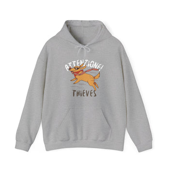 ATTENZIONE! THIEVES HOODED SWEATSHIRT