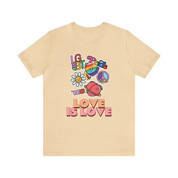 Love is Love Unisex Jersey Short Sleeve Tee