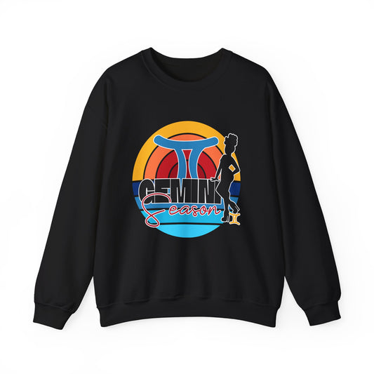 Zodiac Gemini Season Unisex Heavy Blend™ Crewneck Sweatshirt