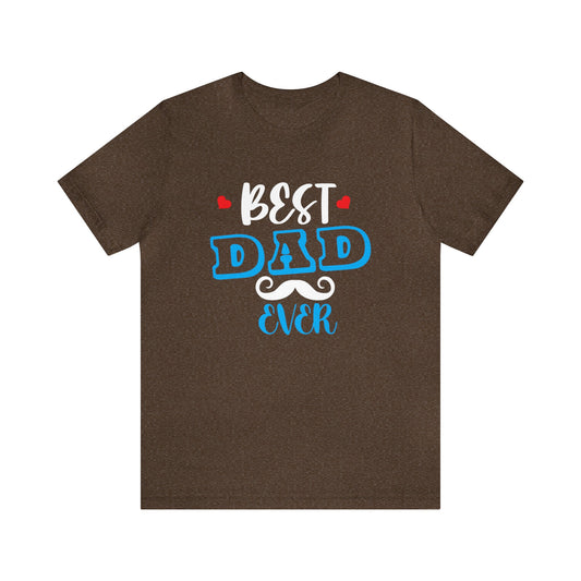 Best Dad Ever Unisex Jersey Short Sleeve Tee