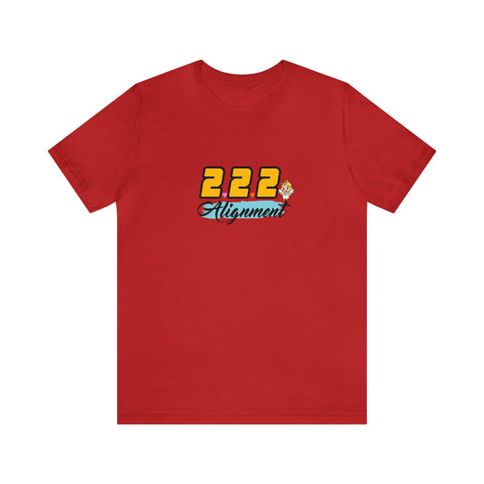 222 Alignment Unisex Jersey Short Sleeve Tee