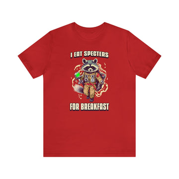 I EAT SPECTERS FOR BREAKFAST MEN JERSEY T-SHIRT