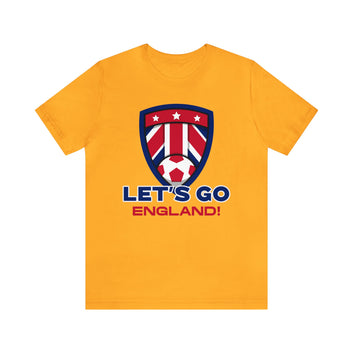 Lets GO ENGLAND Unisex Jersey Short Sleeve Tee