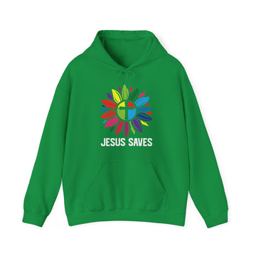 Jesus Saves Unisex Heavy Blend™ Hooded Sweatshirt