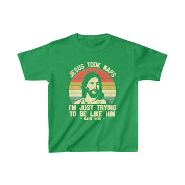 I Am Just Trying To Be Like Jesus Kids Heavy Cotton™ Tee
