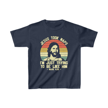 I Am Just Trying To Be Like Jesus Kids Heavy Cotton™ Tee