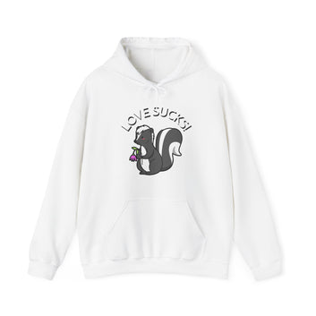 LOVE SUCKS! BLEND HOODED SWEATSHIRT