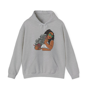 Big Girls Big Cash Unisex Heavy Blend™ Hooded Sweatshirt